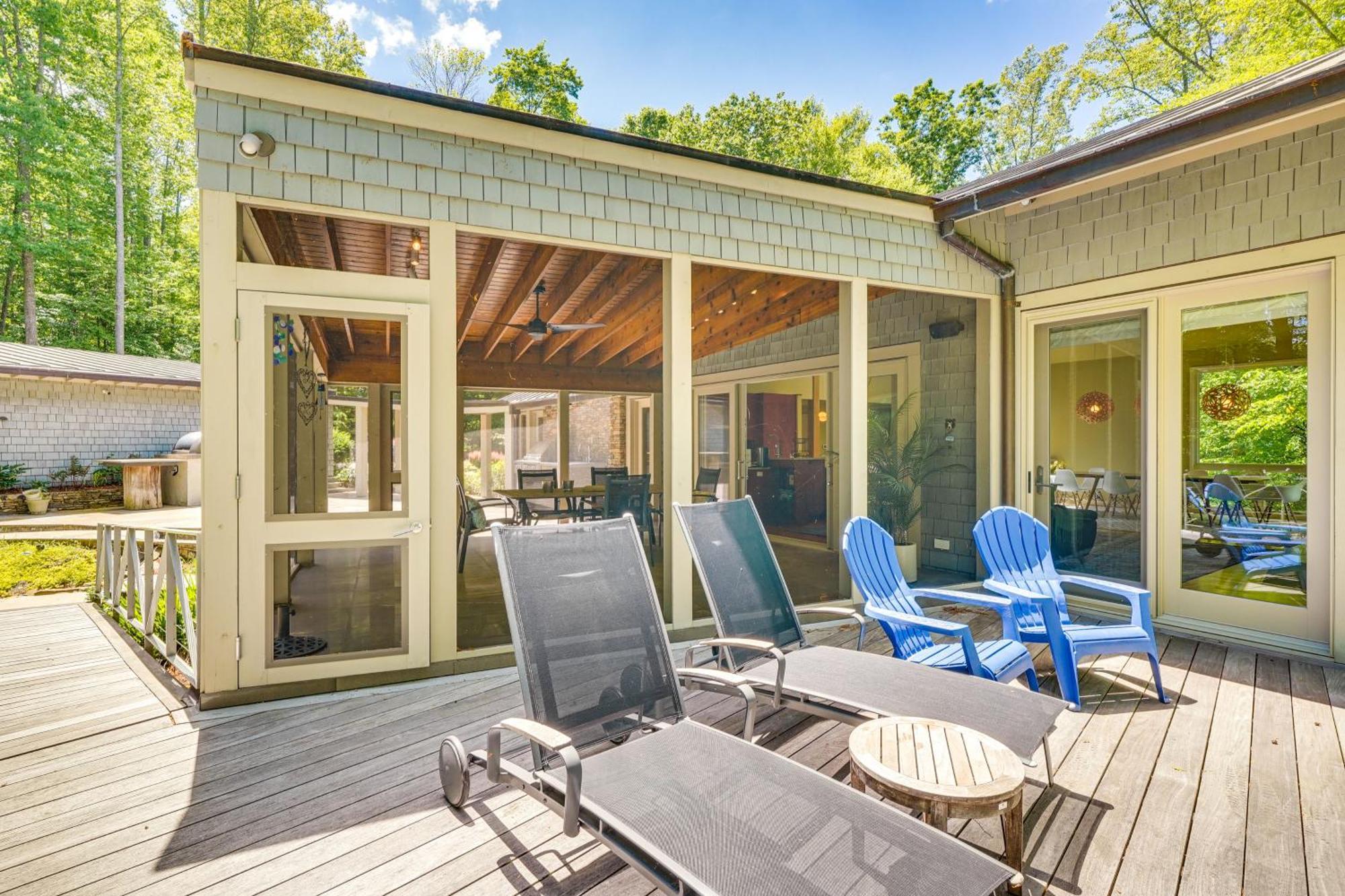 Stunning Lakefront Roxboro Home With Private Dock! Zewnętrze zdjęcie